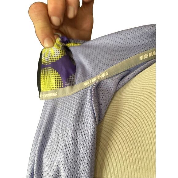 Nike Dri Fit Running Jacket Long Sleeve Hooded Size Large - Picture 9 of 12